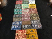 Antique License Plates